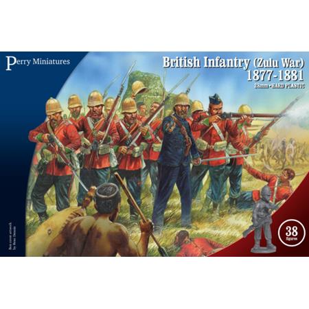 British Infantry Zulu Wars ( box of 40 figures)