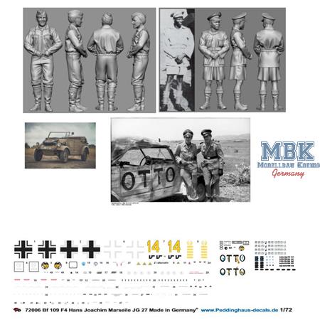 Bf 109F-4 Hans Joachim Marseile + Kübelwagen limit