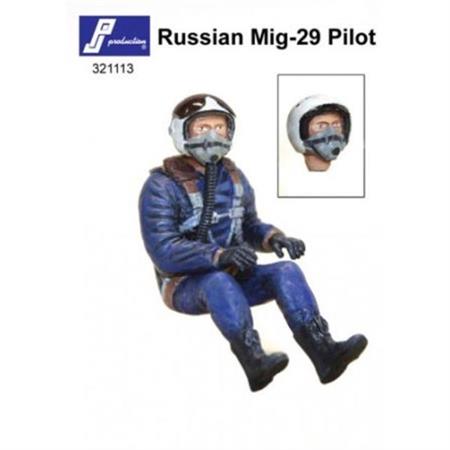 Russian Jet Pilot, sitzend
