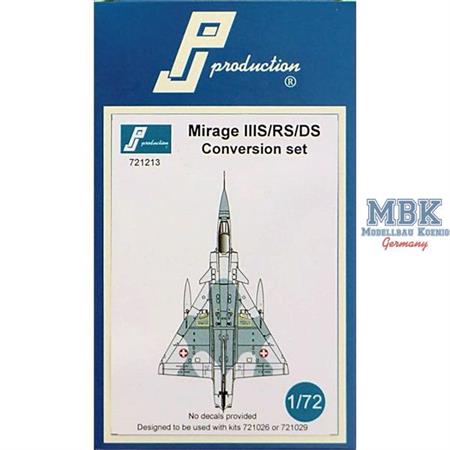 Mirage IIIS/RS/DS Conversion Kit