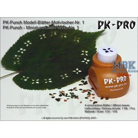PK-Punch - Modell-Blätter-Leaf Modell 1