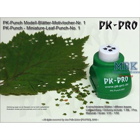 PK-Punch - Modell-Blätter-Leaf Modell 2