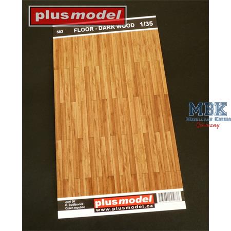 Floor - dark wood / Fußboden - dunkles Holz 1/35