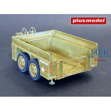 US trailer M13 tandem axle