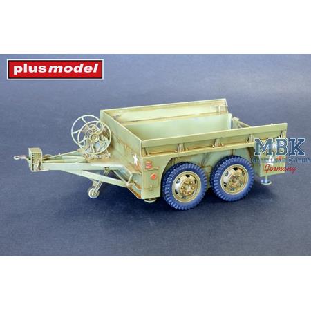 US trailer M13 tandem axle