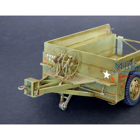 US trailer M13 tandem axle