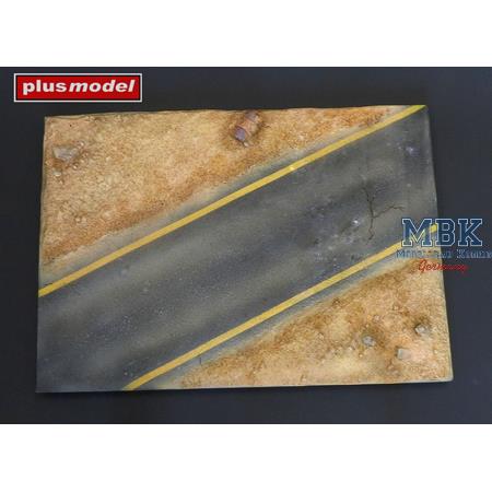 Display base - Road in the desert