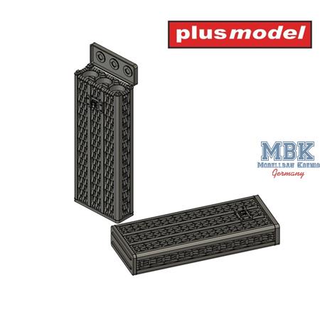 Wicker boxes for 8,8 cm ammunition