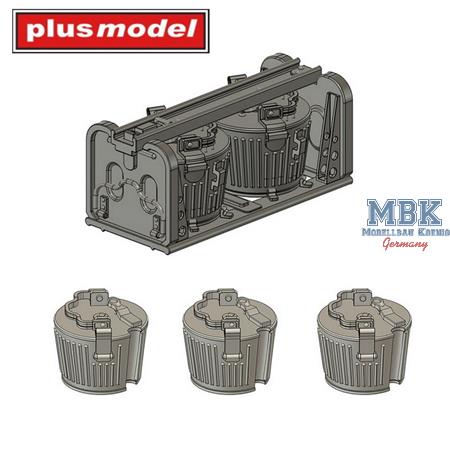 Ammunition magazine for MG 34