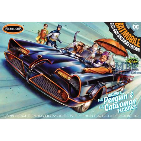 Classic TV Show Batmobile BAD GUY GETAWAY ED. 1:25