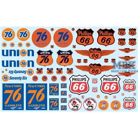 PHILLIPS 66 & UNION 76 Trucking Decals Pack