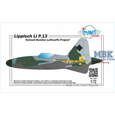 Lippisch Li P.13 Schnellbomber Project