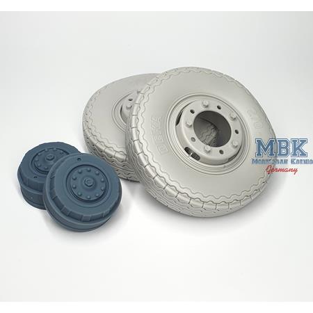 Sd.Kfz 234 road wheels (weighted) 2 pcs. - type 5