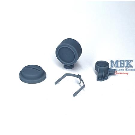 Bosch lamps for WW2 German vehicles (2 pcs)