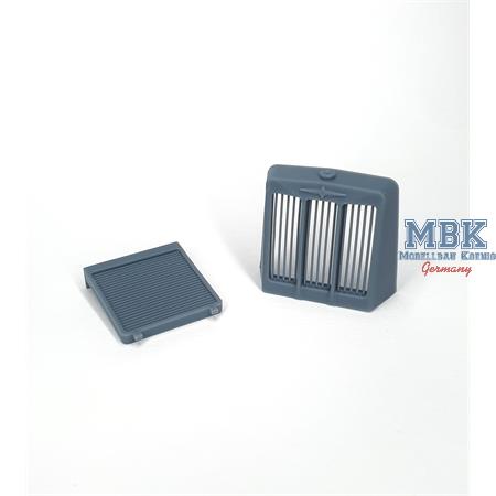 Sd.Kfz 7 radiator grill (Borgward)