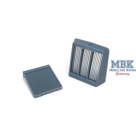 Sd.Kfz 9 FAMO radiator grill w/ radiator imitation