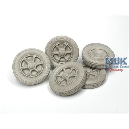 Autoblinda road wheels (weighted) AB 41-43 type 1