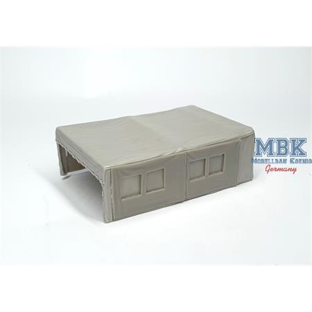 M29 Weasel closed canvas cover