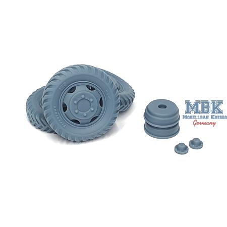 M2/M3/M16 front wheels w/ spare (weighted) type 2