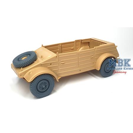 VW Kubelwagen road wheels (weighted) type 1