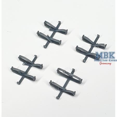 Sd.Kfz 234 jerry cans racks set (8 pcs)