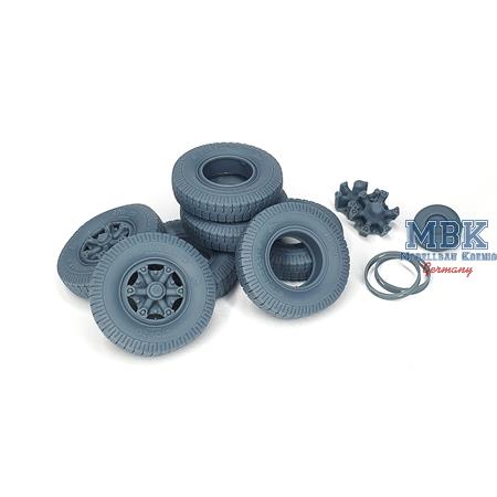 Lancia 3Ro road wheels (weighted) w/spare type 1