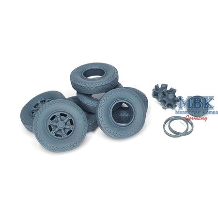 Lancia 3Ro road wheels (weighted) w/spare type 2