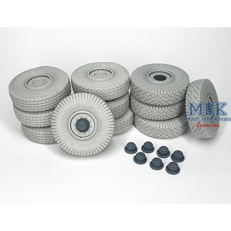 Sd.Ah.116 wheels (weighted) w/spare type mix (9+2)