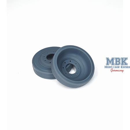 Leopard 2 MBT spare wheels (2 pcs)