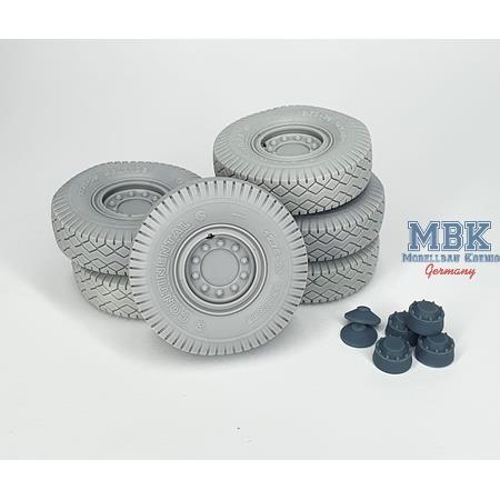Faun L900 road wheels set (weighted) type 1