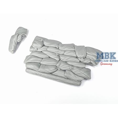 Sandbags armor for M36 Jackson (for Tamiya)