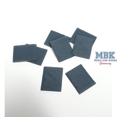 Roof slate type 4 (100 pcs) 12x15mm