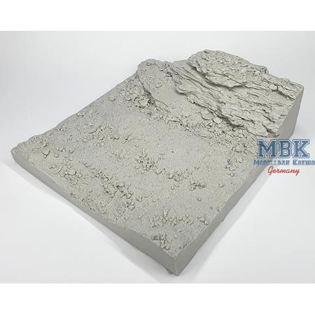 Desert stone base (15 x 15 cm)
