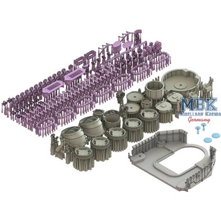 USS DD-445 Fletcher 1942 Detail up Set 1/200