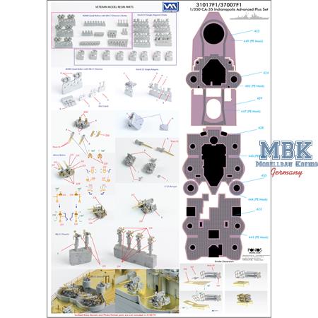 CA-35 Indianapolis Advanced Plus Set for 35017F1