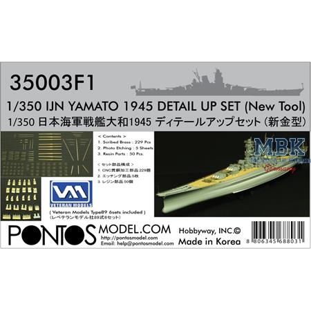 IJN Yamato Detail Up Set  1/350