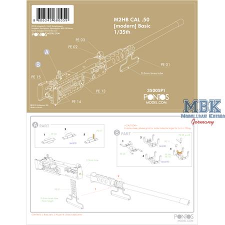 M2HB cal .50 modern Basic 1/35