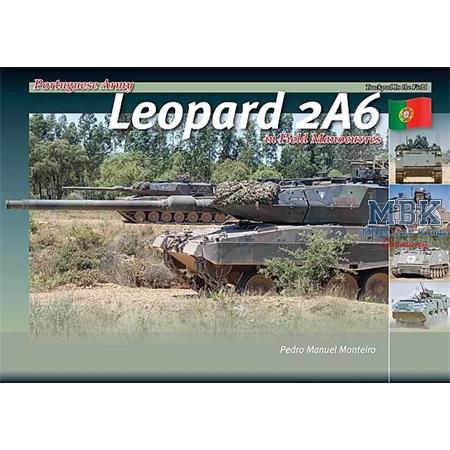Portuguese Army Leopard 2 A6 in Field Manoeuvres