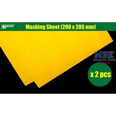 Masking Sheet 205mm x 280mm Inhalt 2 Bögen