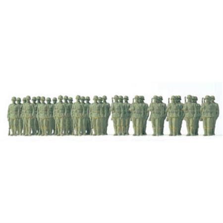 Infanterie angetreten