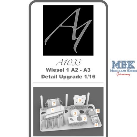 Wiesel 1 A2/A3 Detail Upgrade Parts (1:16)