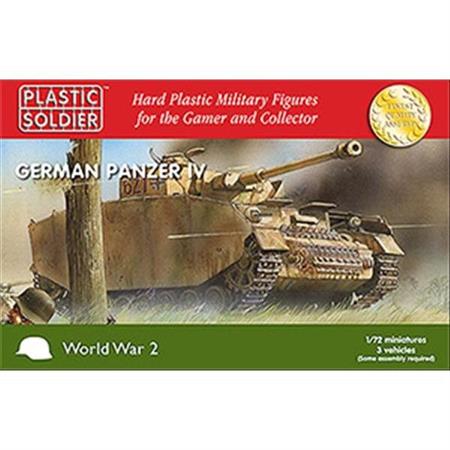 Easy Assembly Panzer IV - 3 Stück