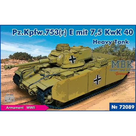 Pz.Kpfwg.753(r) heavy tank