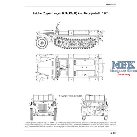 leichter Zugkraftwagen 1t (Sd.Kfz.10) - Ausf.A u.B