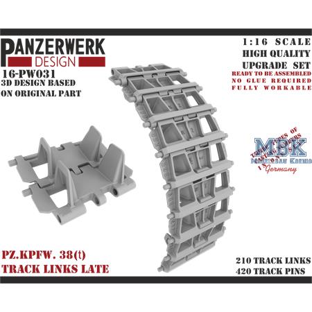 Panzer 38T late Tracks 1/16