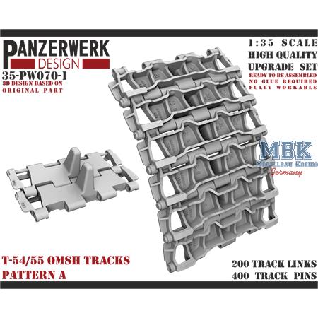 T-55/64 oMSH pattern A Tracks 1/35