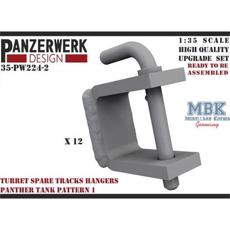 Panther spare track hanger turret pattern 1 (1:35)