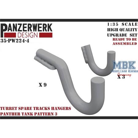 Panther spare track hanger turret pattern 3 (1:35)