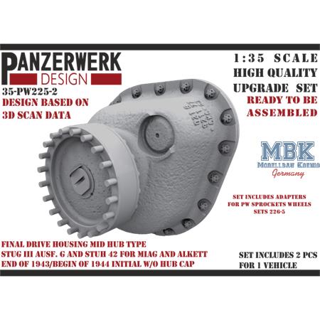 StuG III / Panzer III Final drive late hub 1