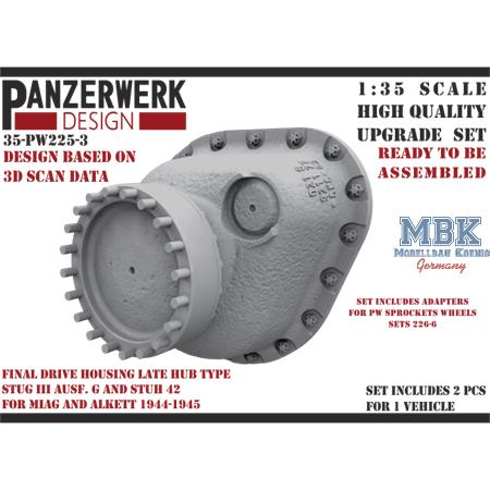 StuG III / Panzer III Final drive late hub 2